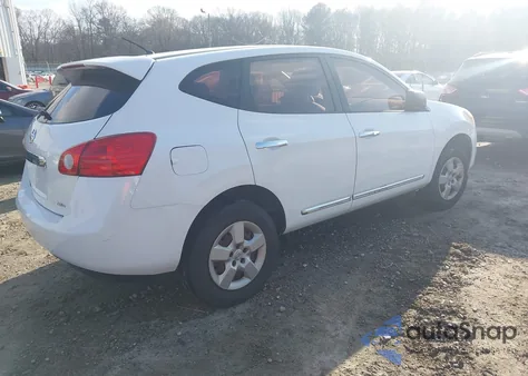 2013 Nissan Rogue S from USA, damaged, VIN JN8AS5MV4DW635098